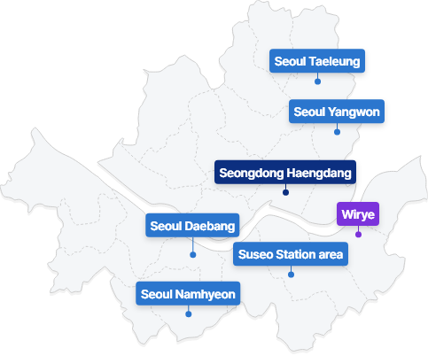 Seoul map