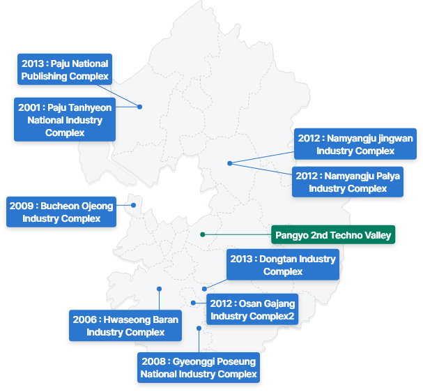 Gyeonggi-do map