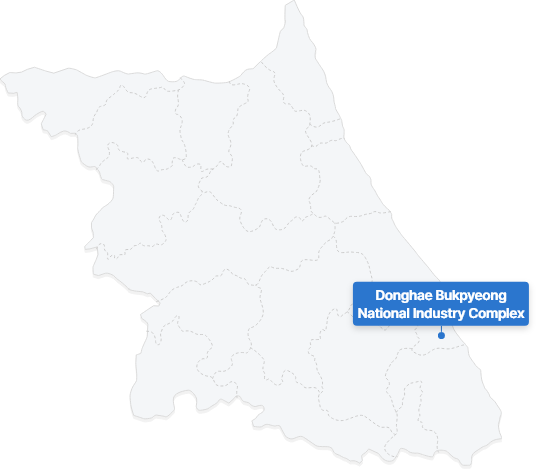 Gangwon-do map