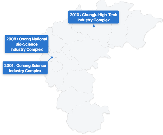 Chungcheongbuk-do map