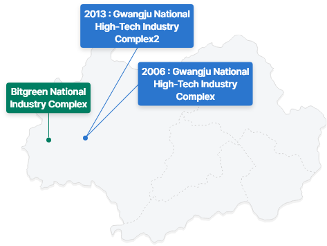 Gwangju map