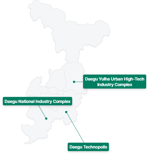 Daegu map