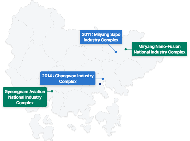 Gyeongsangnam-do map