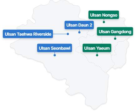 Ulsan map