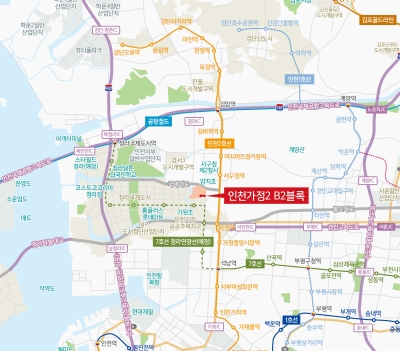 한국토지주택공사(LH), 15일 인천가정2지구 B2블록 공급 시행...올해 첫 공공분양