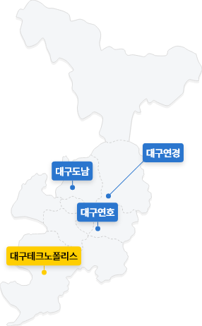 대구광역시 지도