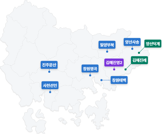 경상남도 지도