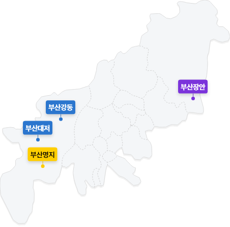부산광역시 지도