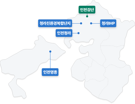 인천광역시 지도