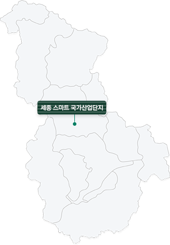 세종특별자치시 지도
