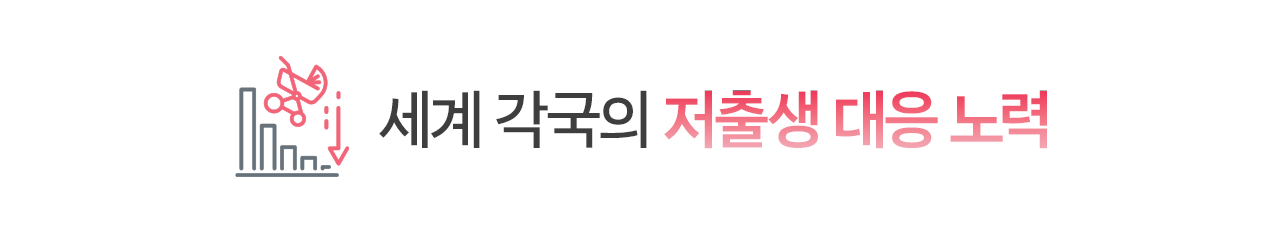 세계 각국의 저출생 대응 노력